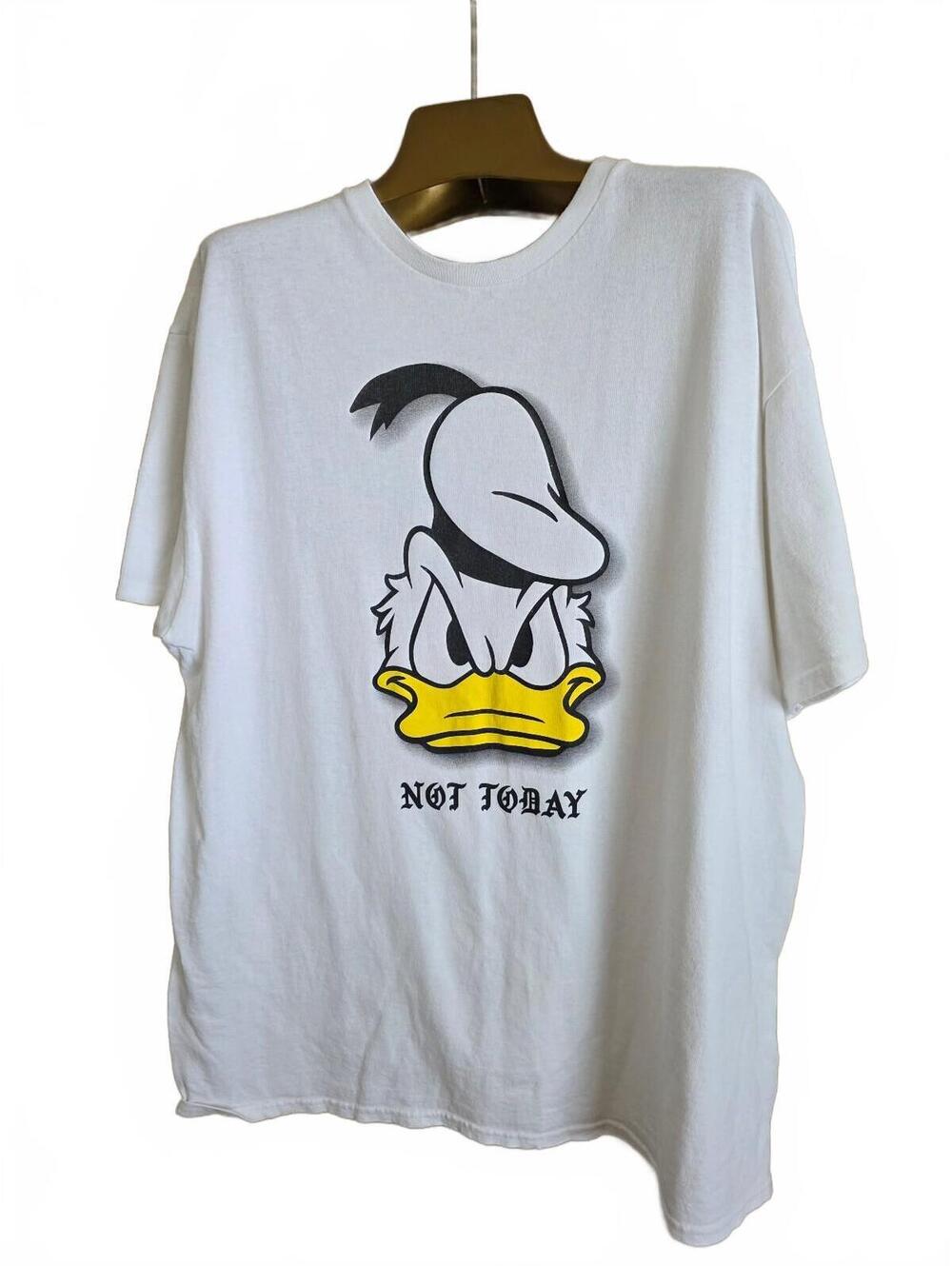 Neff Disney Collection XL White Donald Duck 'Not Today' Graphic T-Shirt